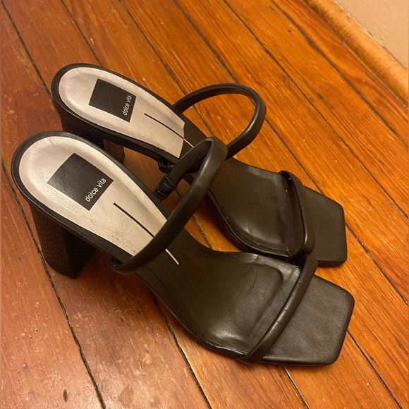 Dolce Vita Noles Black Heels Size 10–LNC - Picture 2 of 4